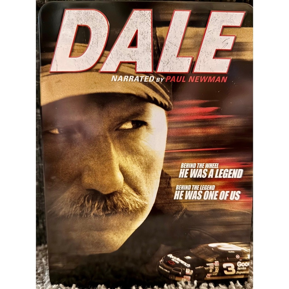NASCAR DALE DVD Box Set Black Excellent Limited Edition Tin 6-Disc Set